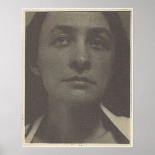Alfred Stieglitz Georgia O'Keeffe Porträtt Poster (Framsidan)