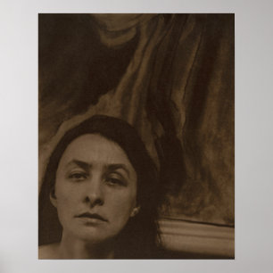 Alfred Stieglitz Georgia O'Keeffe Porträtt Poster