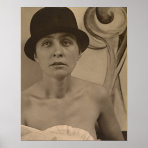 Alfred Stieglitz Georgia O'Keeffe Porträtt Poster