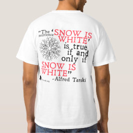Alfred Tarski T-tröja T-shirt