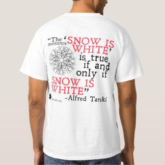 Alfred Tarski T-tröja T-shirt