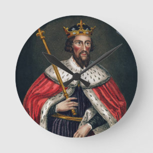 Alfred underbaren (849-99), efter en målning i rund klocka
