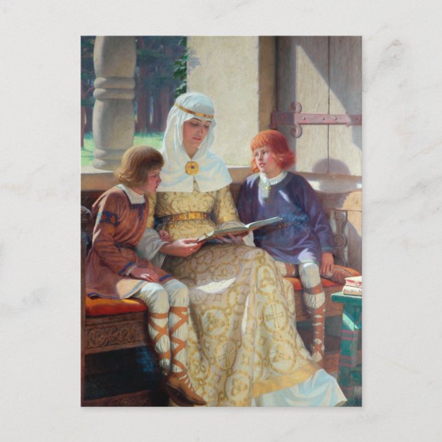 Alfred-Underbarens fristad, c. 1913 Vykort (Framsida)