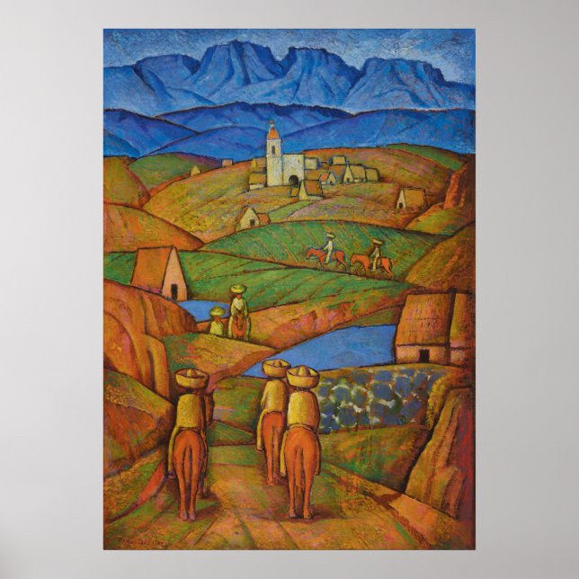 ALFREDO RAMOS MARTINEZ POSTER (Framsidan)