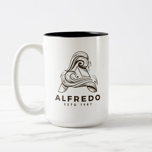 Alfredo Två-Tonad Mugg (Vänster)