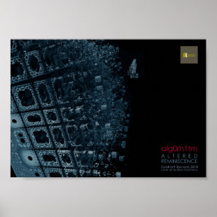 Alg0rh1tm - Poster av efteriscensalbumkonst