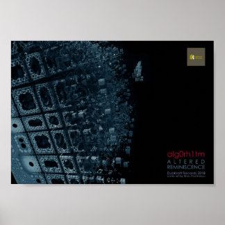 Alg0rh1tm - Poster av efteriscensalbumkonst