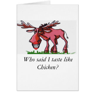 Älg Alaska Hälsningskort