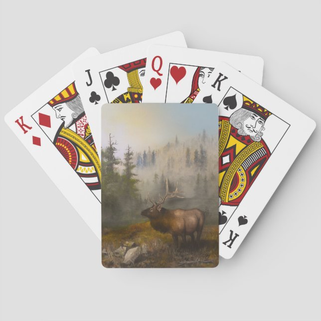 Älg Casinokort (Baksidan)