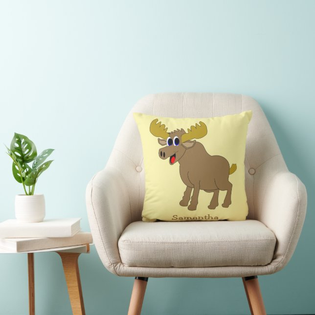 Älg Design Personlig Kudde (Stol)