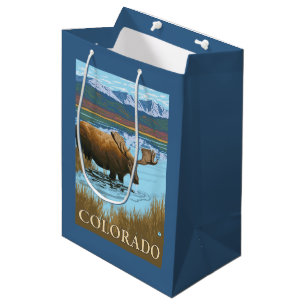 Älg DrinkingColorado