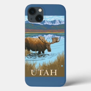 Älg DrinkingUtah
