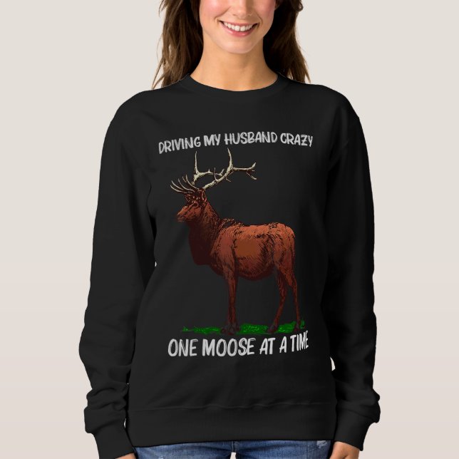 Älg För Kvinnor Mamma Älg Hjort Djur Älg   T Shirt (Framsida)