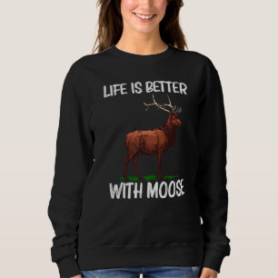 Älg För Män Kvinnor Älg Hjort Djur Älg T Shirt