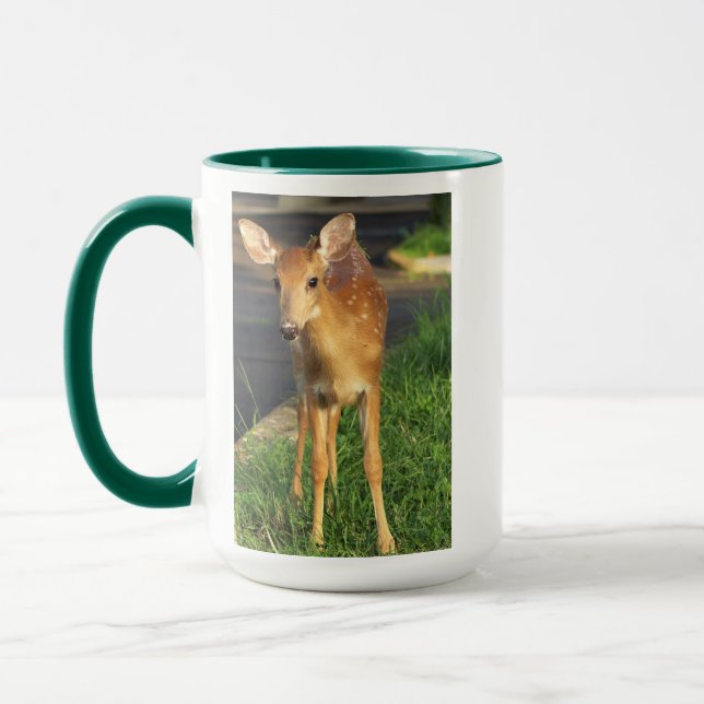 Älg Fotomugg Mugg (Vänster)