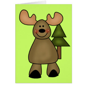 Älg Hälsningskort