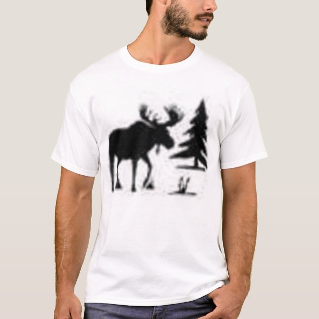 ÄLG I VILDEN T SHIRT (Framsida)