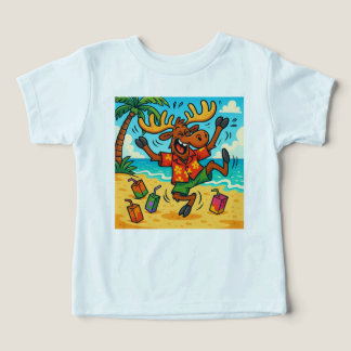 Älg+Juice = Galen –Energetisk sommartröja för barn T Shirt