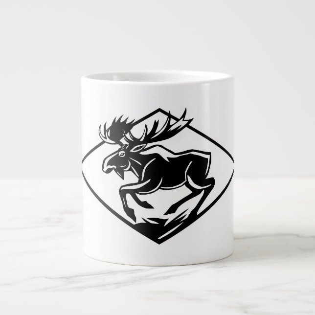 Älg  jumbo mugg (Framsidan)