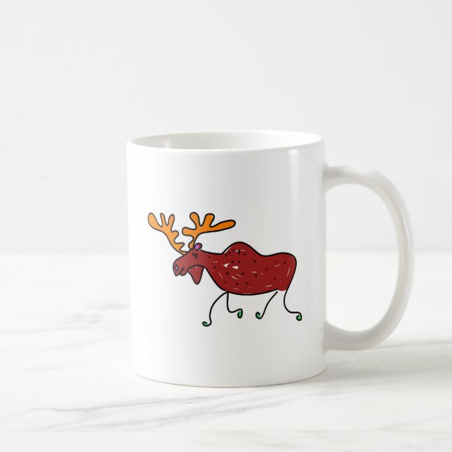älg kaffemugg (Höger)