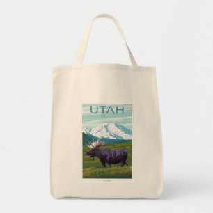 Älg med MountainUtah Tygkasse