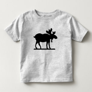 Älg på det löst t-shirt