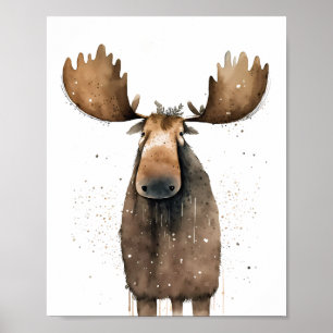 Älg Poster