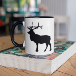 Älg Siluett Mugg