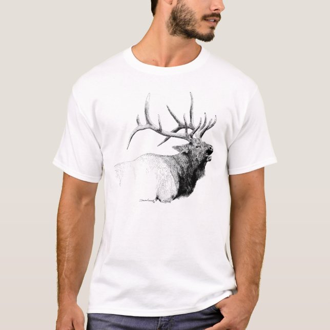 Älg T Shirt (Framsida)
