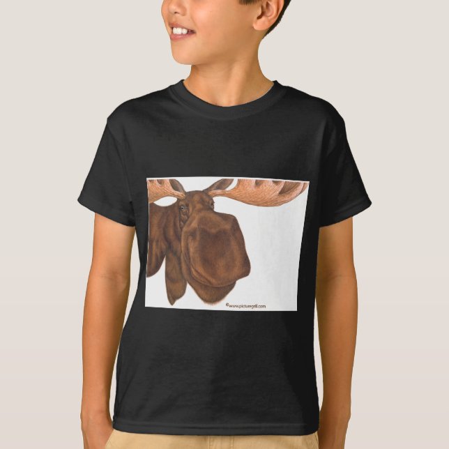 älg tee shirt (Framsida)