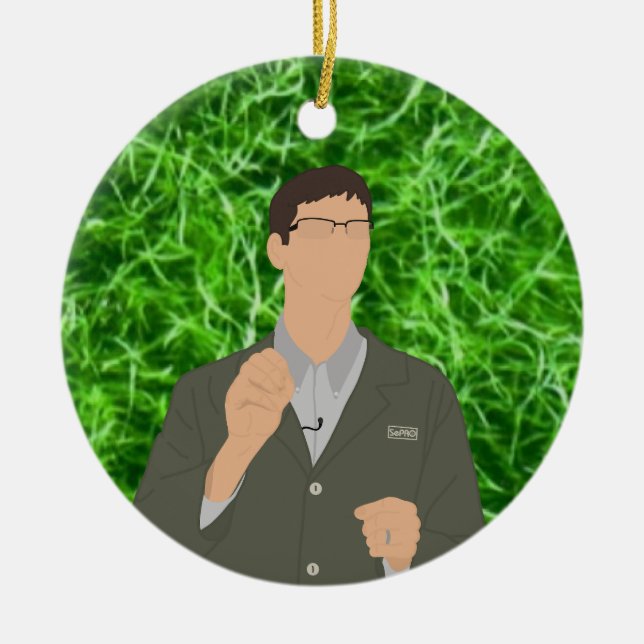 Algae Julgransprydnad Keramik (Framsidan)
