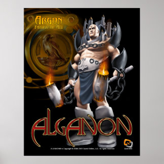 Alganon Argon Gudom Poster