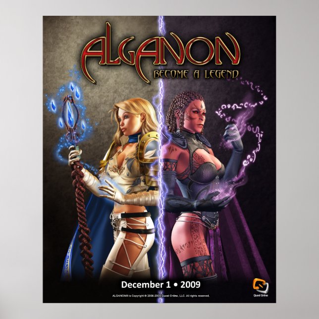 Alganon Legend Female Poster (Framsidan)