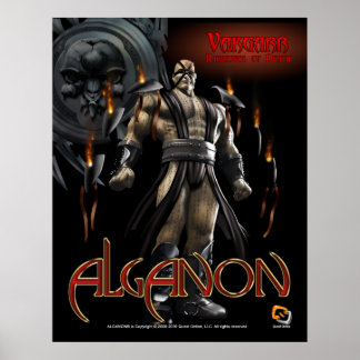 Alganon Vakgarr Gudom Poster