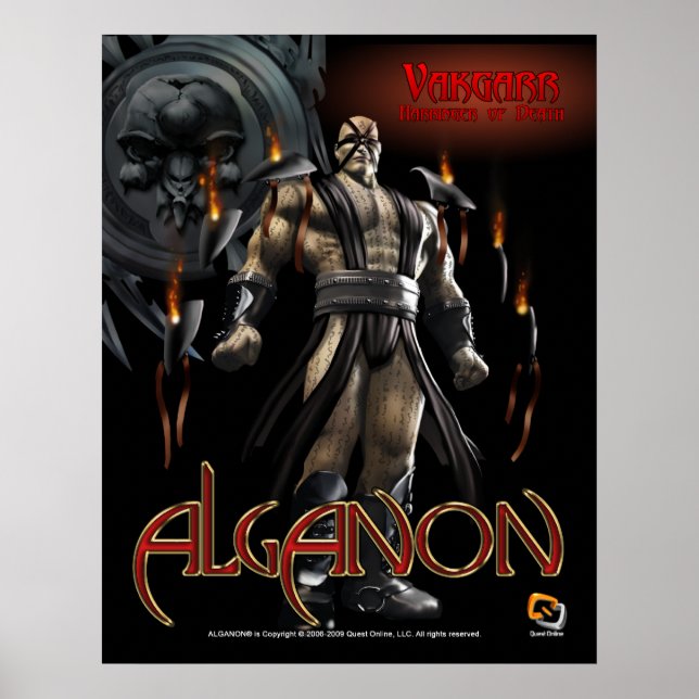 Alganon Vakgarr Gudom Poster (Framsidan)