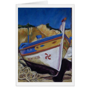 Algarve Boat Hälsningskort