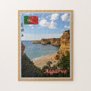 Algarve - Marinha-stranden - Portugal - Pussel