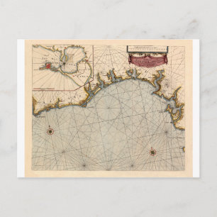 Algarve Portugal 1690 Vykort