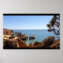 Algarve - Portugal - Beach - Strand - Sea - Meer Poster