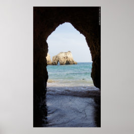Algarve - Portugal - Beach - Strand - Sea - Meer Poster