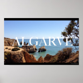 Algarve - Portugal - Beach - Strand - Sea - Meer Poster