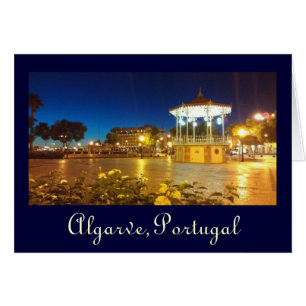 Algarve Portugal Hälsningskort
