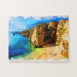 Algarve Portugal Jigszle Puzzle Pussel