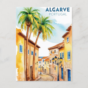Algarve Portugal Scenia Postcard - Kustresor Helg Vykort