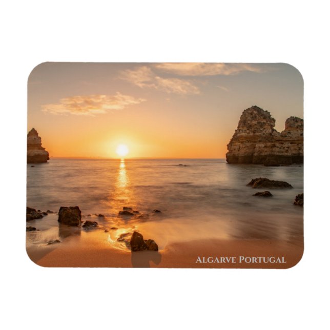 Algarve Portugal Sunset Magnet (Horisontell)