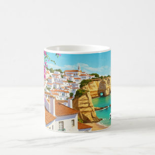 Algarve Portugal Travel Kaffemugg