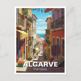 Algarve Portugal Travel Vykort