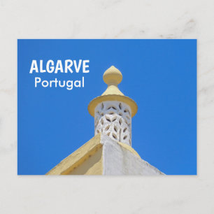 Algarve Skorsten Portugal Vykort