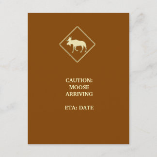 Älgbaby shower inbjudningar