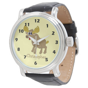 Älgdesign Armbandsur